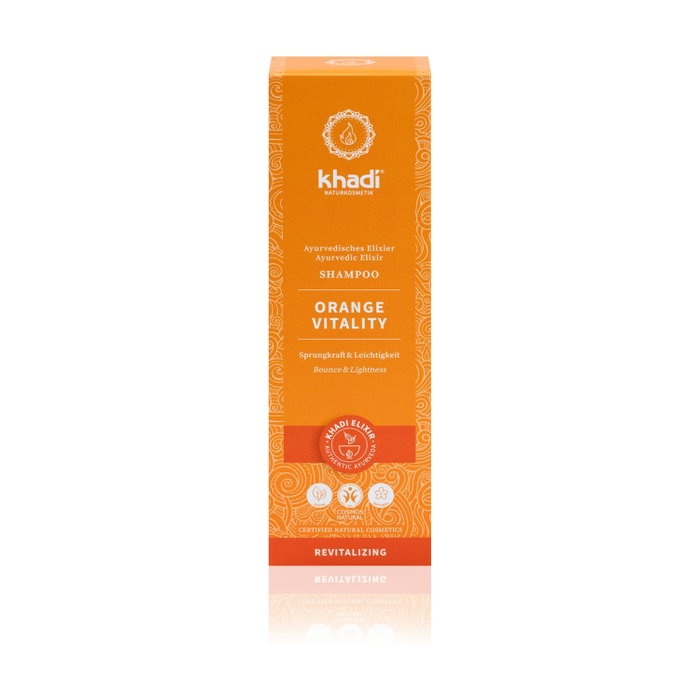 Khadi Champú Vitalidad Naranja 200ml
