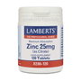 Lamberts Zinc Citrato 25 mg 120 tabletas