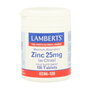 Lamberts Zinc Citrato 25 mg 120 tabletas