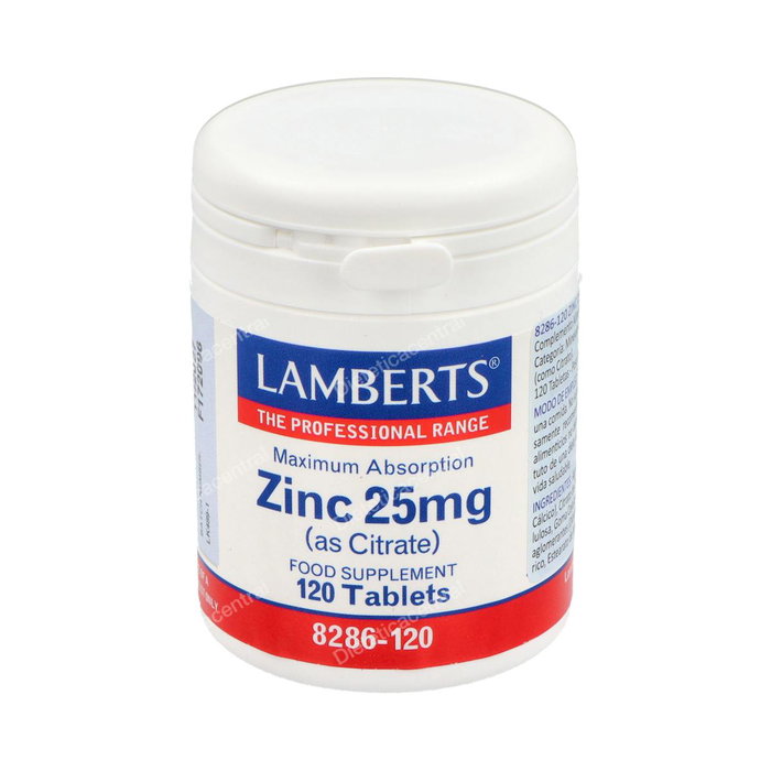 LAMBERTS Zinc Citrato 25 mg LAMBERTS Zinc Citrato 25 mg