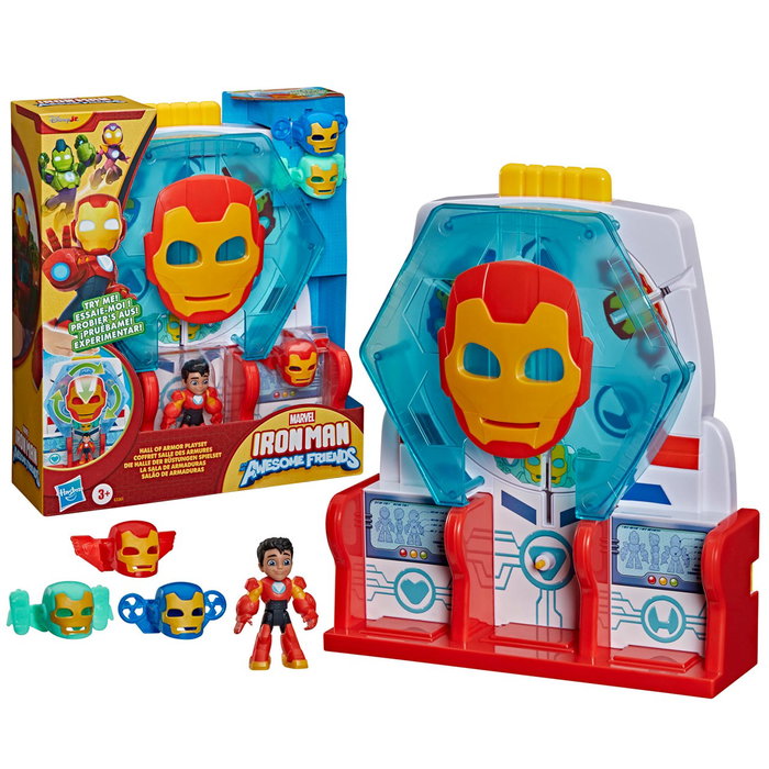 HASBRO Playset Sala de Armaduras Iron Man G1261 HASBRO Playset Sala de Armaduras Iron Man G1261
