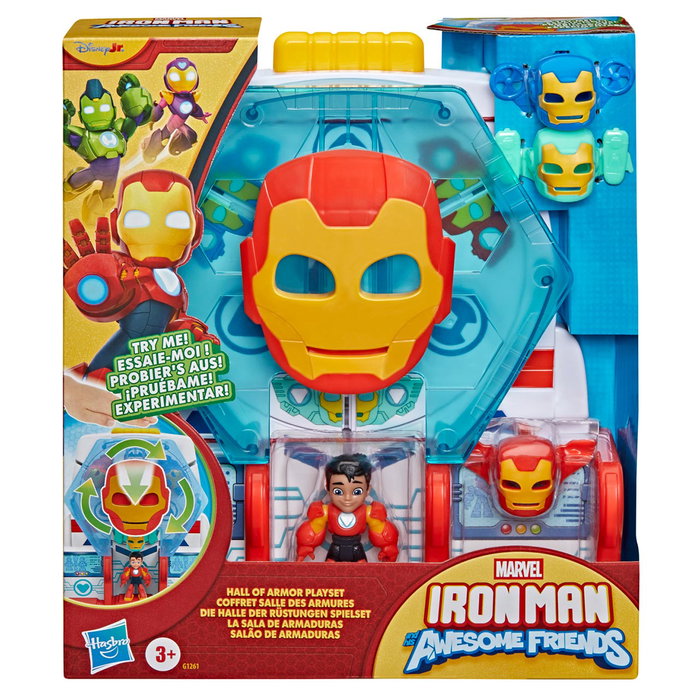 HASBRO Playset Sala de Armaduras Iron Man G1261 HASBRO Playset Sala de Armaduras Iron Man G1261