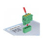 DeLOCK Bloque de terminales para PCB 4 pin 5,08 mm vertical