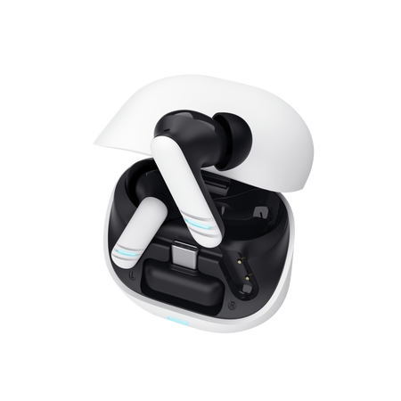 Trust GXT 409 Oxxie Auriculares Gaming Inalámbricos Blanco y Negro