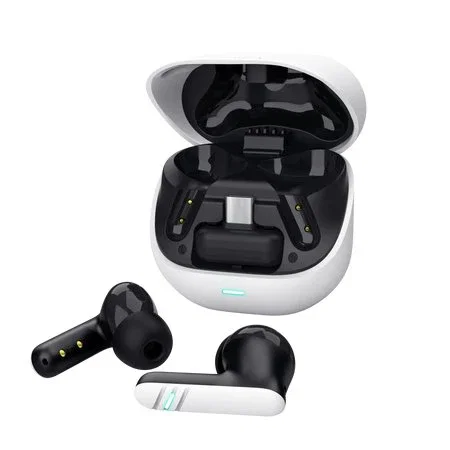 Trust GXT 409 Oxxie Auriculares Gaming Inalámbricos Blanco y Negro