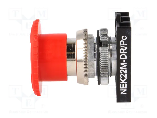 PROMET Interruptor de Emergencia NEK22 Rojo 22mm IP55
