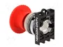 PROMET Interruptor de Emergencia NEK22 Rojo 22mm IP55