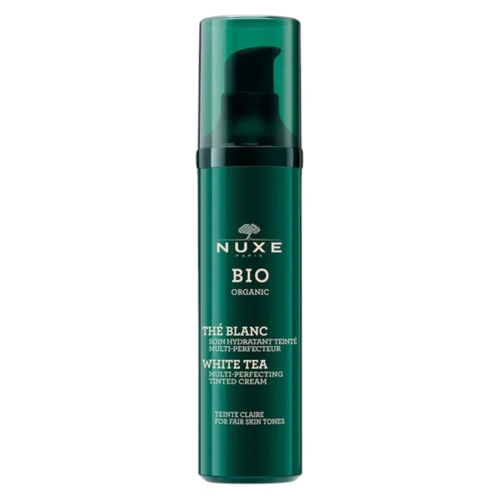 Nuxe Bio Organic White Tea Multi-Perfecting Tinted Face Cream 50ml - Fair Skin Tones Nuxe Bio Organic White Tea Multi-Perfecting Tinted Face Cream 50ml - Fair Skin Tones