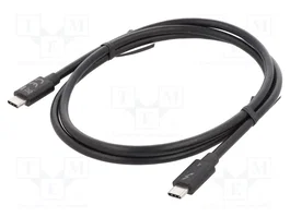 DeLOCK Thunderbolt 4 Cable 40 Gbps 240 W 1 m Negro