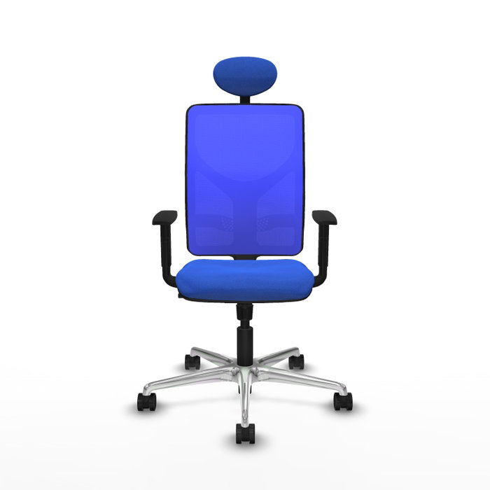 PIQUERAS Y CRESPO Silla de oficina Motilla con mecanismo Sincro en Azul PIQUERAS Y CRESPO Silla de oficina Motilla con mecanismo Sincro en Azul