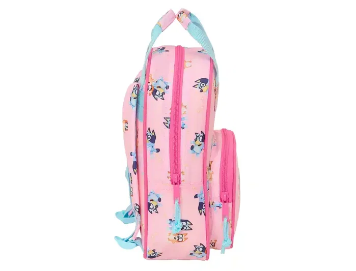 Mochila Infantil Safta Bluey Dance, para Colegios y Viajes, con Asas Acolchadas, Azul, 28 x 20 x 8 cm