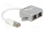 DeLOCK 65441 Cable de red RJ45 a 2 x RJ45 (Ethernet e ISDN) de 0,15 m