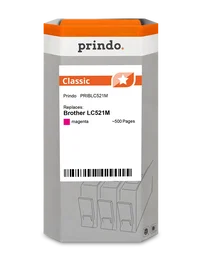 Prindo Cartucho de tinta magenta PRIBLC521M Classic