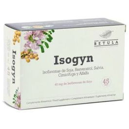 BETULA Isogyn 45 Cápsulas para Menopausia con Isoflavonas de Soja