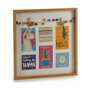 Portafotos de Pared Gift Decor Multicolor Madera Llama Borlas (6 Unidades)