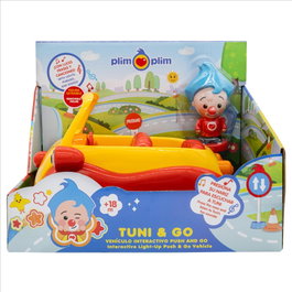 Bandai Vehículo Interactivo Tuni & Plim Plim Push and Go
