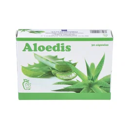 DIS ALOEDIS Aloe Vera y Carbón Vegetal 30 cápsulas