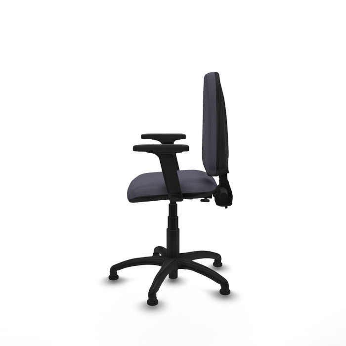 PIQUERAS Y CRESPO Silla de oficina Aýna Gris oscuro con Brazos 2D PIQUERAS Y CRESPO Silla de oficina Aýna Gris oscuro con Brazos 2D