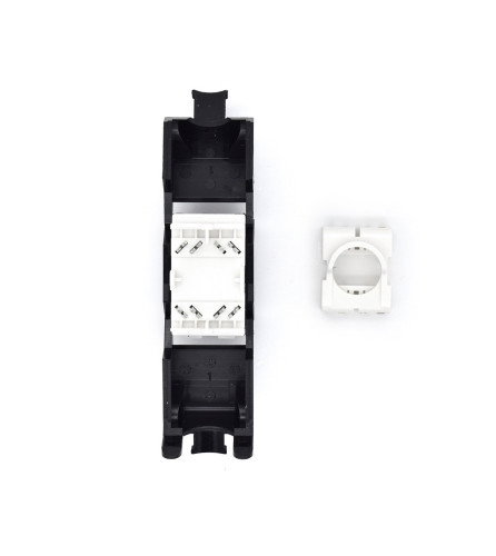 WP Módulo Keystone Cat 6 WPC-KEY-6UP-TL/BL Negro