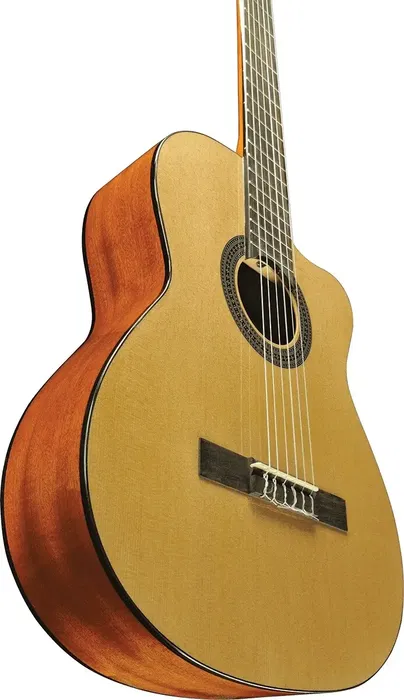 EKO Guitarra Clásica 4/4 Vibra 150 E/A Cutaway Preamplificador G03 Natural Brillante