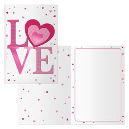 DOHE AGENDAS Pack de 6 tarjetas de felicitación modelo Valentin-Sunday 115x170mm