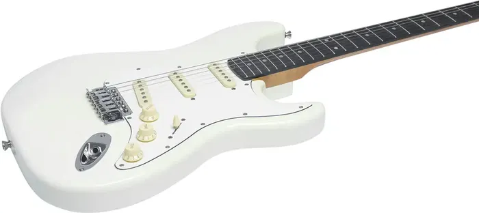 Eko Guitarra Eléctrica ST300 Tipo Strat - Blanco Olímpico