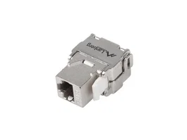 Lanberg Conector RJ45 Cat.6A FTP KSFA-2000 Hembra para Cable UTP 22/26 AWG Plata