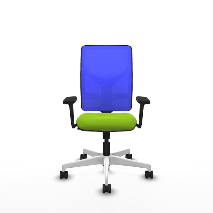 PIQUERAS Y CRESPO Silla de oficina Motilla con mecanismo Sincro, Pistacho y Azul PIQUERAS Y CRESPO Silla de oficina Motilla con mecanismo Sincro, Pistacho y Azul