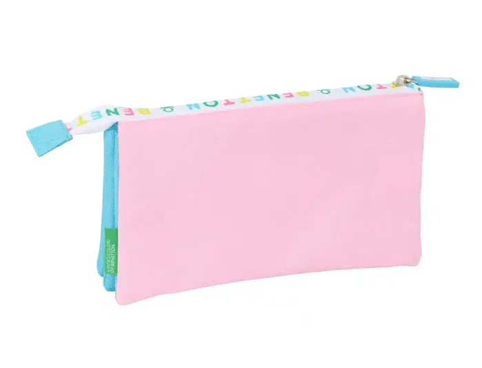 Safta Estuche portatodo triple Benetton Unique 120x30x220 mm Safta Estuche portatodo triple Benetton Unique 120x30x220 mm