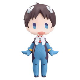 Good Smile Company - Figura Nendoroid Shinji Ikari Rebuild of Evangelion Hello! PVC 10 cm con base