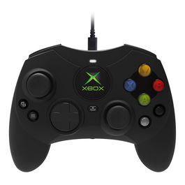 Hyperkin M01618-BK Gamepad Alámbrico para Xbox Series X, Xbox Series S, Xbox One y PC, con Vibración por Reflejo, Joystick Analógico, LED, Cable, Negro