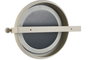 DKD Home Decor Espejo de Metal Rugoso Blanco 37x13x29 cm