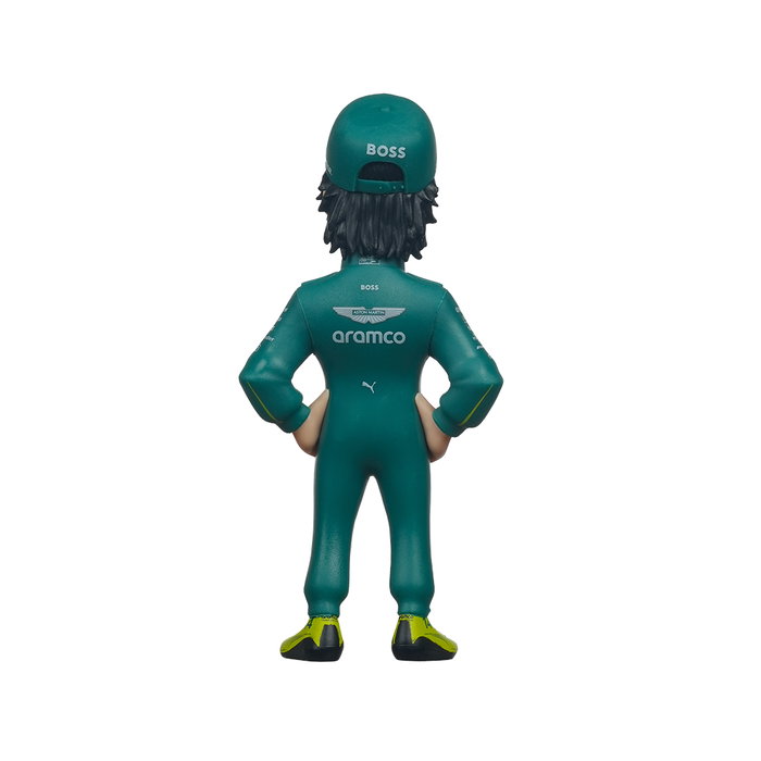 Minix Figura de Fernando Alonso Aston Martin Formula 1 12 cm Minix Figura de Fernando Alonso Aston Martin Formula 1 12 cm