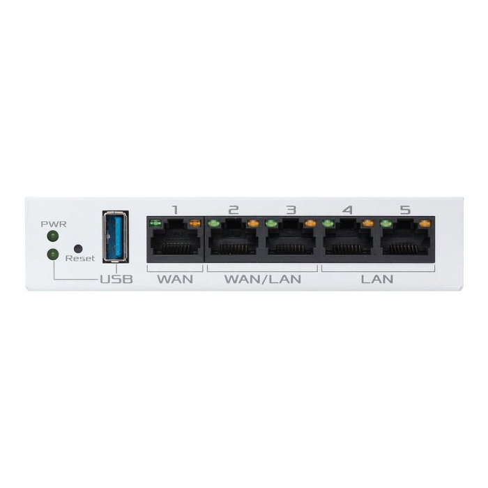 ASUS ExpertWiFi EBG15 - Conmutador de Red Profesional con VPN, Firewall, 4 Puertos Gigabit LAN y USB 3.2, Color Blanco