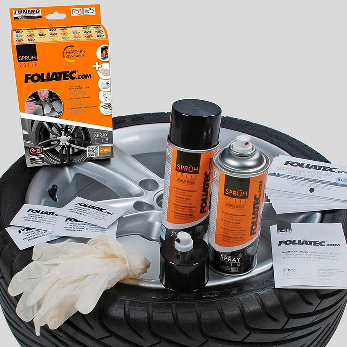 Foliatec Goma Líquida Bronze Metálico Mate 400 ml