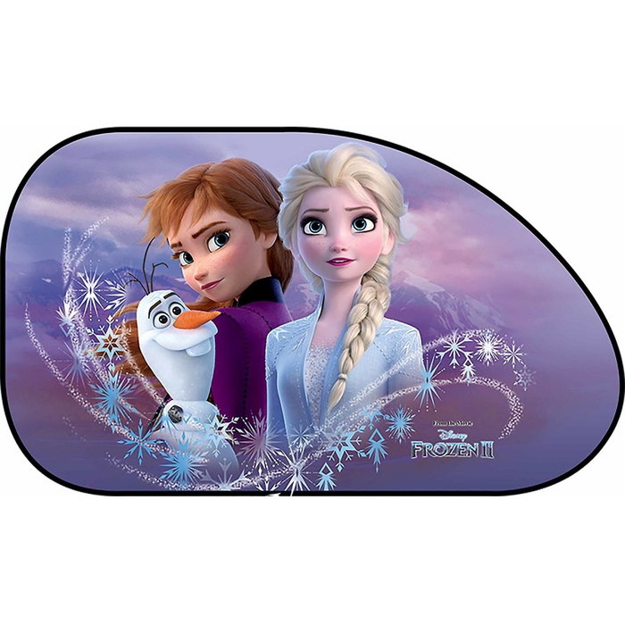 Disney Frozen Cortinas Laterales Coche Trapecio 65x38 cm 2 Piezas CZ10252