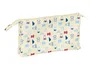 Safta Portatodo Triple Miffy Buddy Reciclado y Repelente al Agua