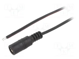 BQ CABLE Cable de alimentación plano DC 5,5/2,1 de 2m