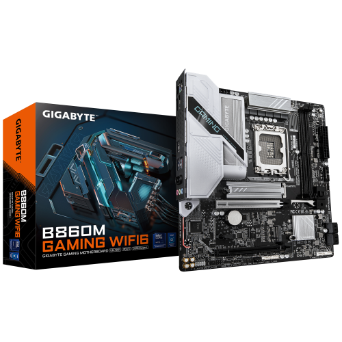Gigabyte B860M GAMING WIFI6 Micro ATX DDR5 LGA 1851 Gigabyte B860M GAMING WIFI6 Micro ATX DDR5 LGA 1851
