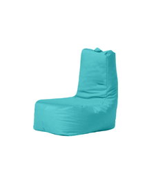 Atelier Del Sofa Puf de Jardín Turquoise, Máxima Comodidad y Estilo, Resistente al Agua, Fácil de Limpiar, Interior 100% Poliéster, Asiento 60 cm