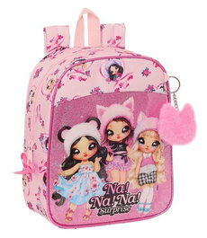 Mochila Infantil Na!Na!Na! Surprise Fabulous Rosa 22 x 27 x 10 cm