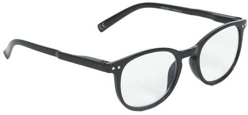 GROOVY Gafas de lectura graduadas redondas negro filtro azul +3.0 GROOVY Gafas de lectura graduadas redondas negro filtro azul +3.0
