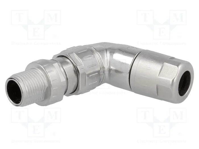 HARTING Conector M12 Slim Macho 8 Pines Angulado 90° HARTING Conector M12 Slim Macho 8 Pines Angulado 90°