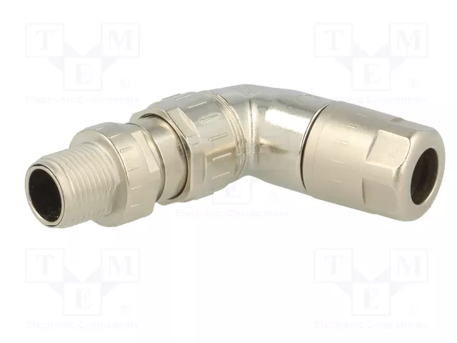 HARTING Conector M12 Slim Macho 8 Pines Angulado 90° HARTING Conector M12 Slim Macho 8 Pines Angulado 90°