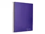 Liderpapel Cuaderno espiral A4 Micro Jolly tapa forrada lila 140 hojas 75gr cuadro 5mm
