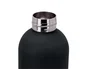 Antartik Botella portalíquidos isotérmica de acero inoxidable negra 500 ml