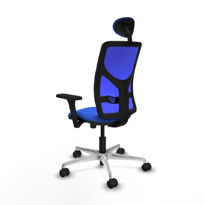 PIQUERAS Y CRESPO Silla de oficina Motilla con mecanismo Sincro/Traslack Azul PIQUERAS Y CRESPO Silla de oficina Motilla con mecanismo Sincro/Traslack Azul