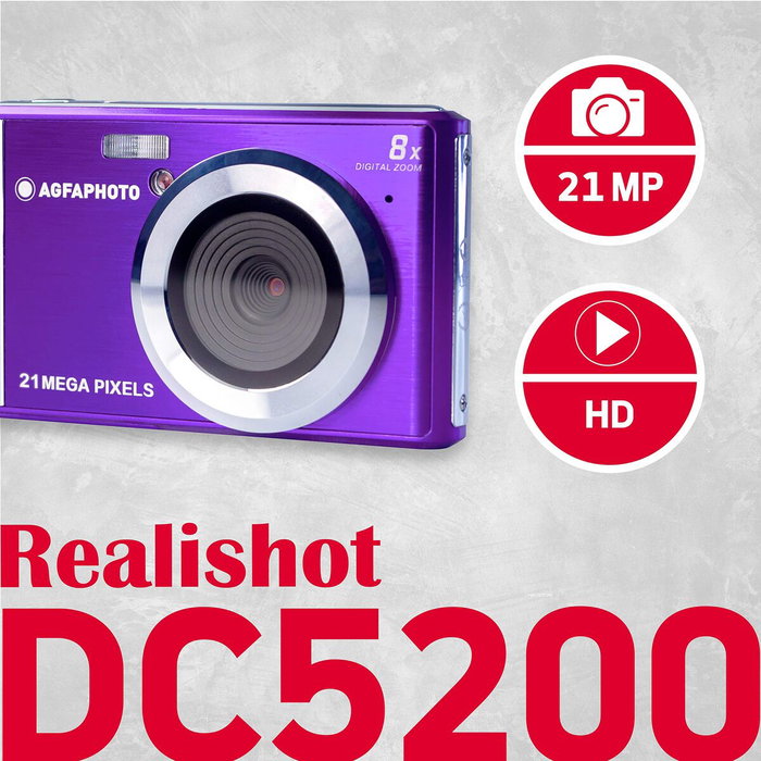 AgfaPhoto DC5200 Fioletowy