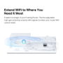 Mercusys ME60X AX1500 Wi-Fi 6 Range Extender Blanco