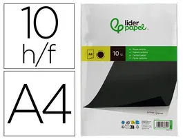 Liderpapel Papel Carbon Negro DIN A4 Bolsa de 10 Hojas
